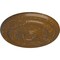 Ekena Millwork Kepler Traditional Medallion (For Canopies up to 3 3/4"), 15 7/8"OD x 1 1/2"P, Smokey Topaz Crackle CM16KPSTC - alternate 4